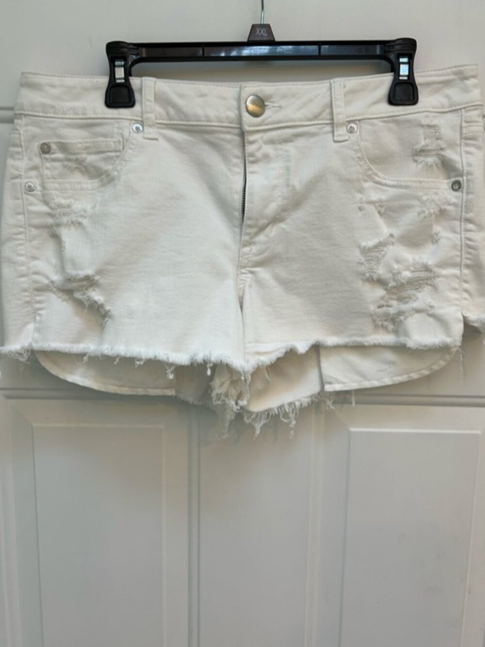 Denim Super Stretch Jean Shorts 16